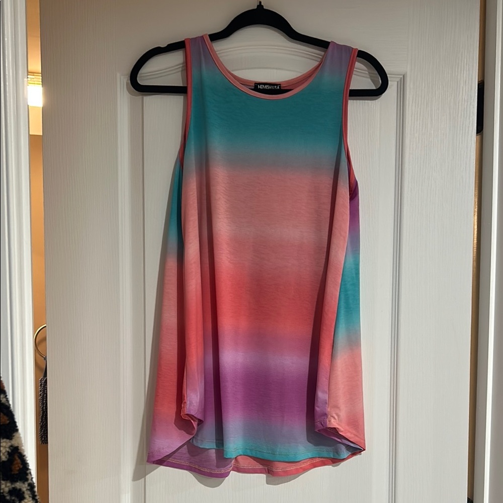 Vibrant Gradient Tank Top